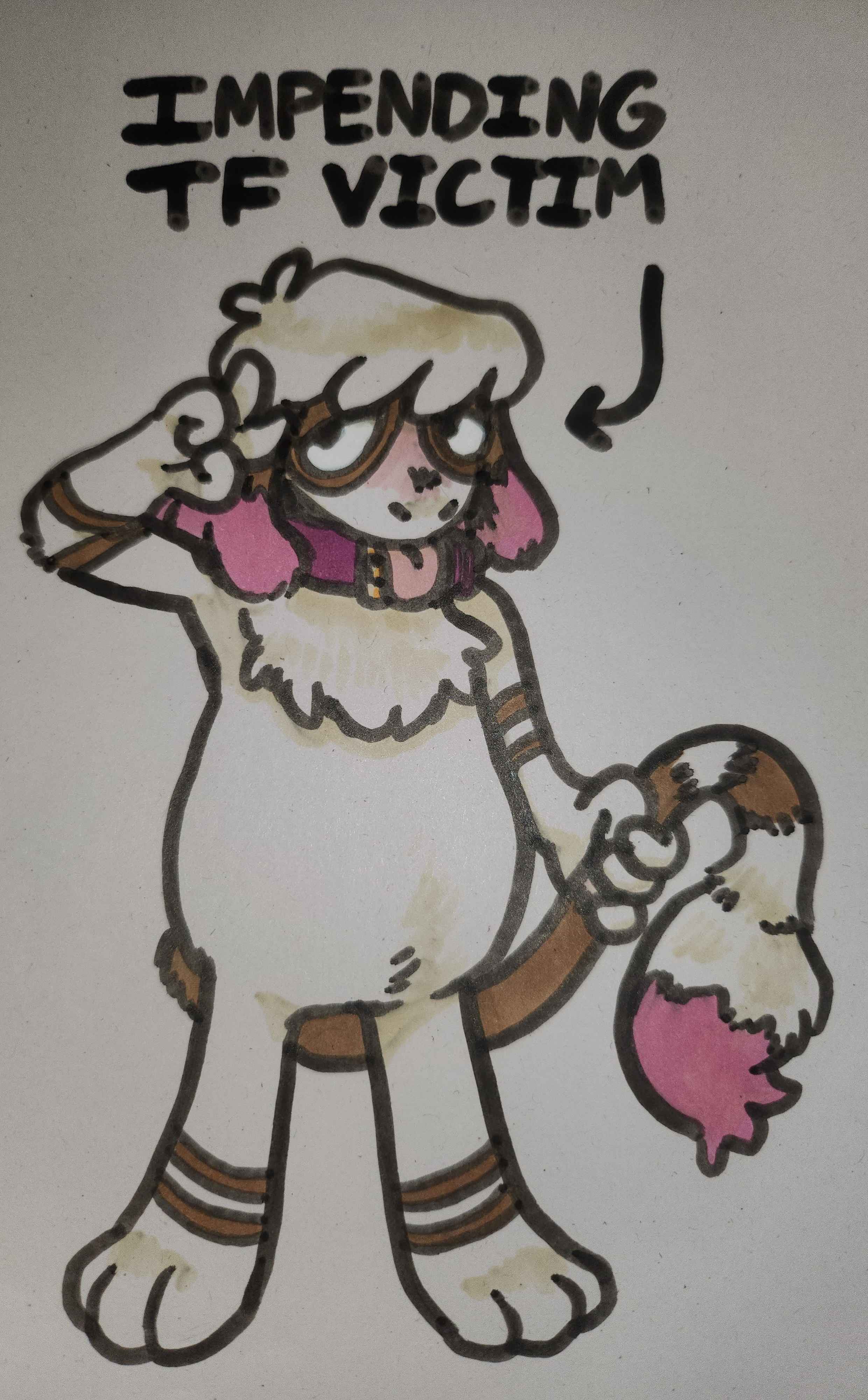 lacey using a walking cane