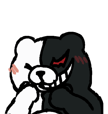 Monokuma the robotic teddy bear